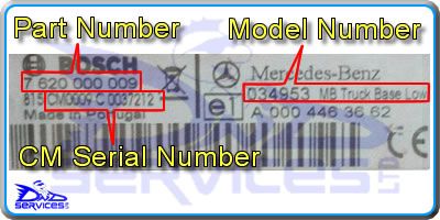 Mercedes Benz 034953 MB Truck Base High